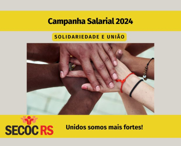 Campanha Salarial: Negociação com a Coopsergs é finalizada com reajuste salarial de 4,81% e 20% no vale-refeição