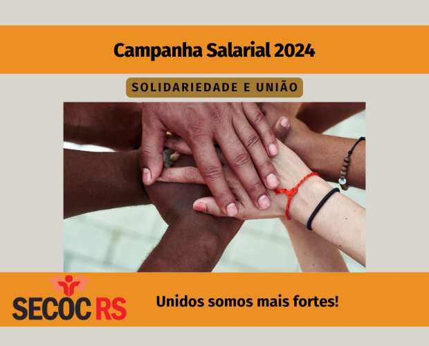 Campanha Salarial 2024: Negociação com as Cooperativas Solteiras é finalizada com reajuste salarial de 4,81% e VR/VA de R$ 1.450